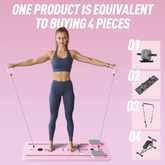 Portable Pilates Reformer Board
